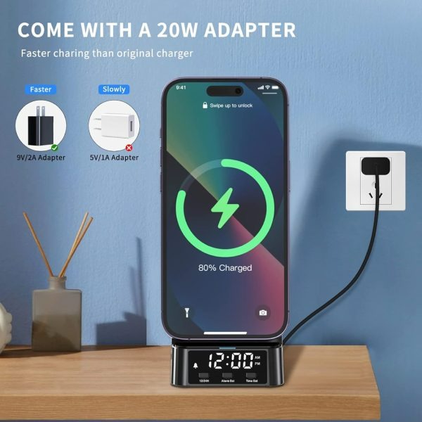 داک شارژر بی سیم مدل مگ سیف Quad Stand A60 image gallery