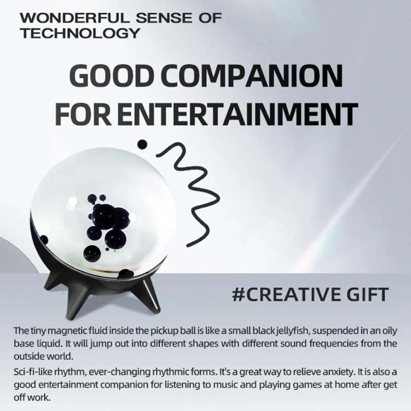 چراغ ریتمیک فرومگنت Frekvens مدل Venum Sphere image gallery