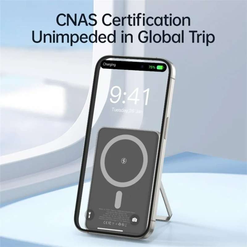 پاوربانک بی‌سیم KUULAA مدل KY-YD59 Glass ظرفیت 5000mAh image gallery