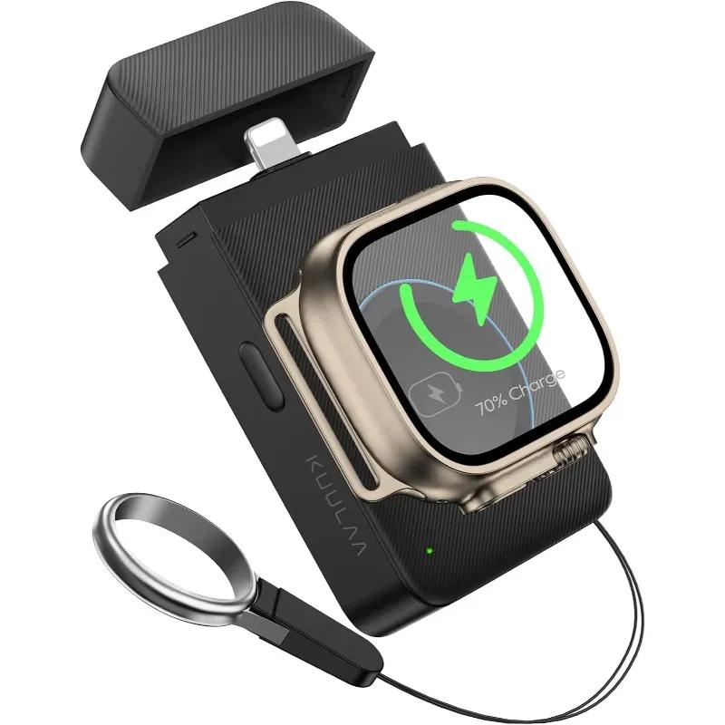 پاوربانک و شارژر اضطراری وایرلس KUULAA مدل KL-YD52 ظرفیت 1500mAh image gallery