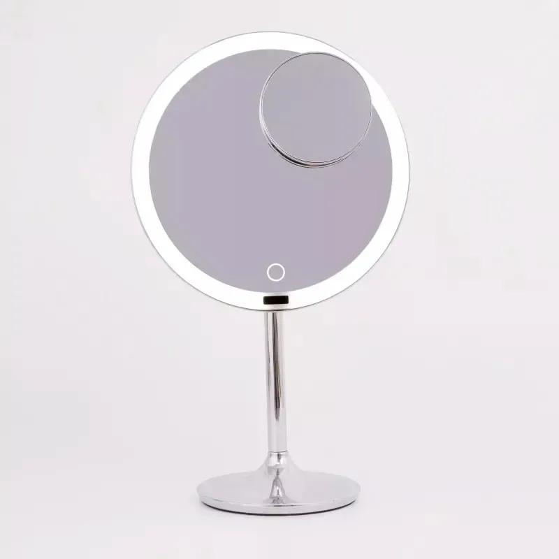 آینه و رینگ لایت آرایشی لمسی رومیزی 3x Xiasong image gallery