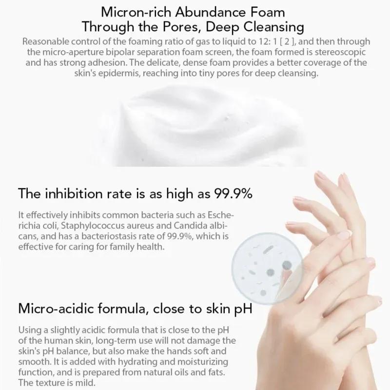 مایع ریز اتوماتیک فوم ساز شیائومی Mijia مدل MJXSJ03XW حجم 320ML به همراه مخزن فوم image gallery