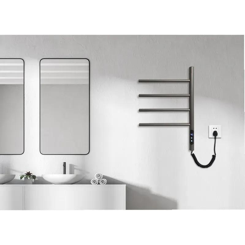 حوله خشک کن ریلی دیواری Crbohn مدل GN-90401 با نمایش و تنظیم دما  image gallery