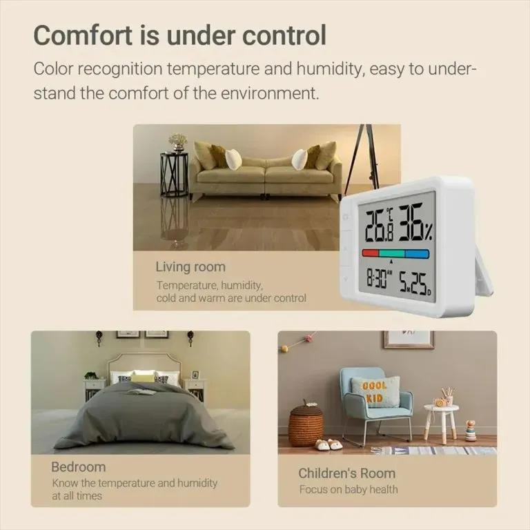 دماسنج و رطوبت‌سنج شیائومی MiaoMiaoCe مدل MHO-C306 Mini image gallery