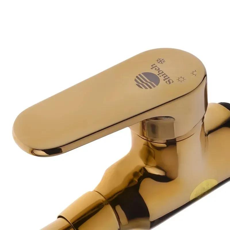 شیر روشویی پایه بلند شیبه مدل لاله image gallery