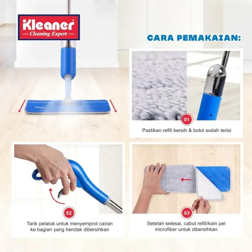 طی زمین شوی KLEANER مدل  GSA014 به همراه سری یدک image gallery