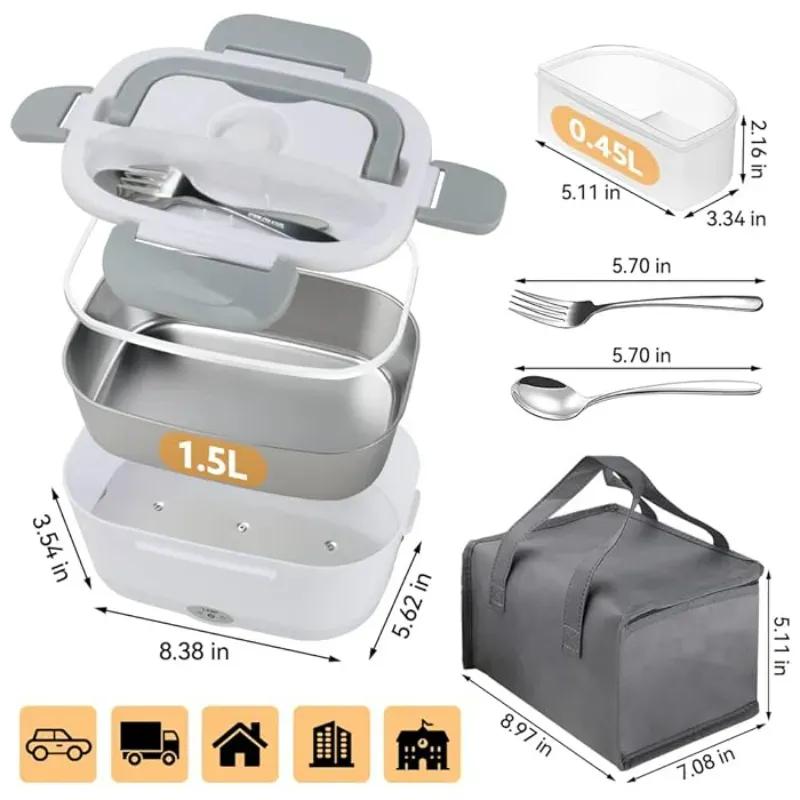 ظرف غذای سفری برقی مدل DFH-001 60W image gallery