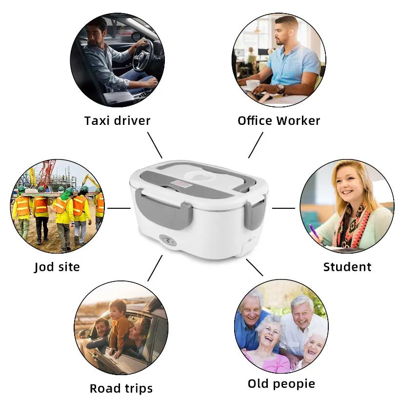 ظرف غذای سفری برقی مدل DFH-001 60W image gallery