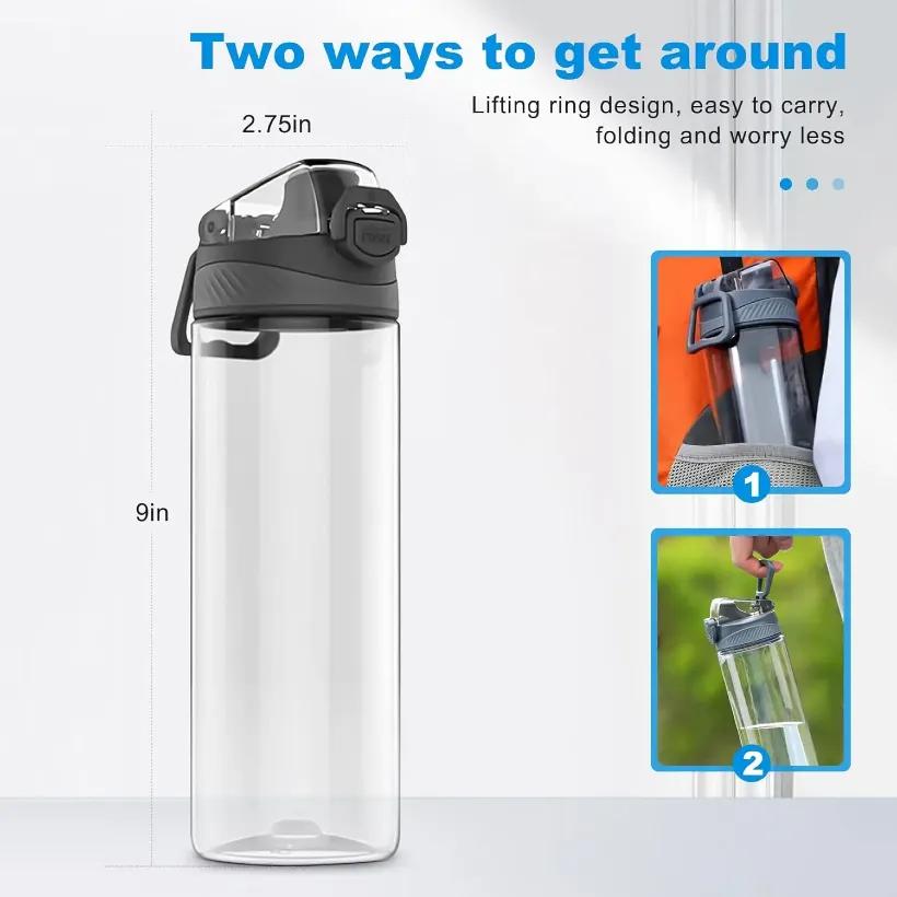 قمقمه ورزشی شیائومی QUANGE مدل HELLO LIFE حجم 620mL (بسته بندی آسیب دیده) image gallery