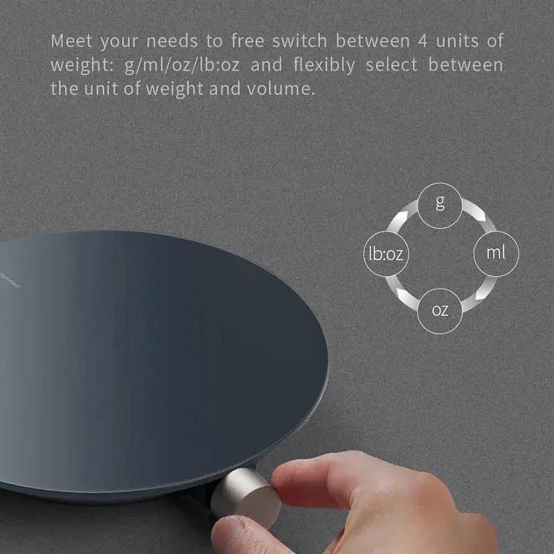 ترازو آشپزخانه هوشمند شیائومی HOTO مدل Smart Kitchen Scale QWCFC001 image gallery