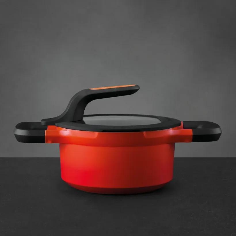 تابه درب‌دار برگهف سری GEM stay cool سایز 28Cm/4.6L image gallery