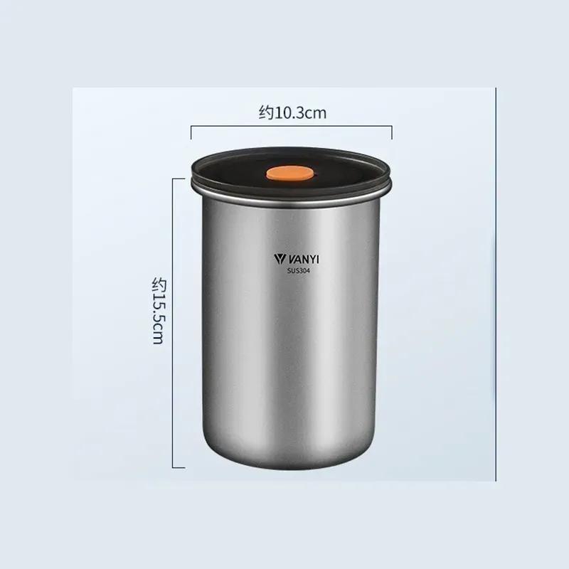 بانکه استیل VANYI ظرفیت 960 میلی لیتر image gallery