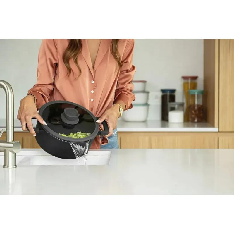 قابلمه برگهف مدل Leo Stone سایز 24cm 5.6L image gallery