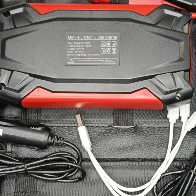 جامپ استارتر و شارژر بی‌سیم اضطراری مدل Zuix 600A با ظرفیت 12000mAh image gallery