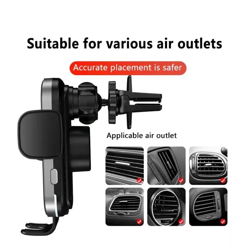 پایه نگهدارنده و شارژر بی‌سیم موبایل مدل Smart به همراه شارژر فندکی image gallery