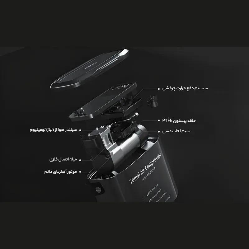 کمپرسور باد شیائومی 70mai مدل TP01 image gallery