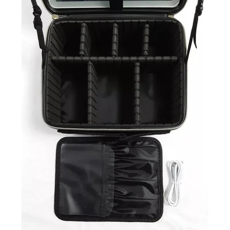 کیف آرایش و آینه رینگ لایت لمسی Tianci مدل MZB-B image gallery