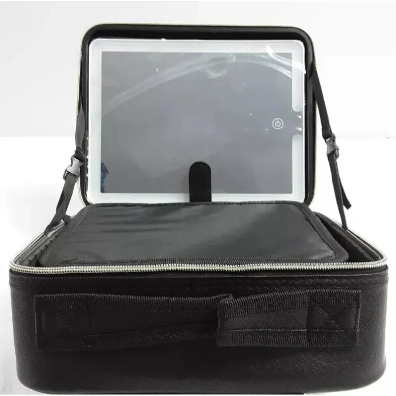 کیف آرایش و آینه رینگ لایت لمسی Tianci مدل MZB-B image gallery