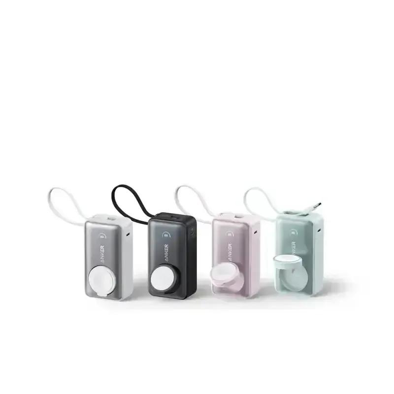 پاوربانک انکر مدل MagGo-A1657 با قابلیت شارژ بی سیم اپل واچ ظرفیت 10000 میلی‌آمپر ساعت image gallery