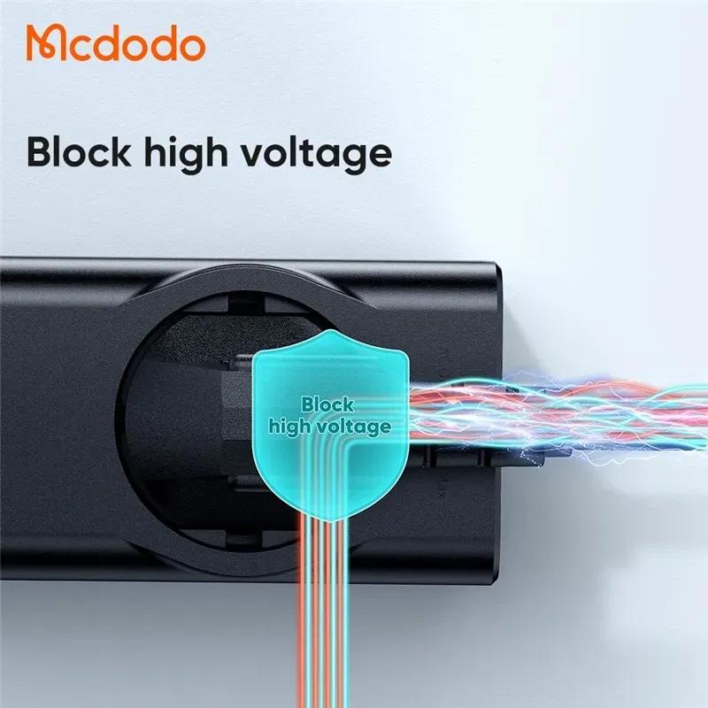 چند راهی برق و شارژر مک دودو مدل  CH-4620 دارای 4 پورت image gallery