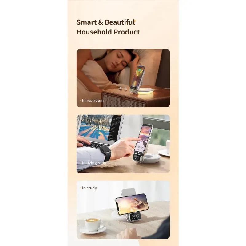 استند و شارژر وایرلس چندکاره مک دودو مدل CH-1610 توان 15 وات image gallery