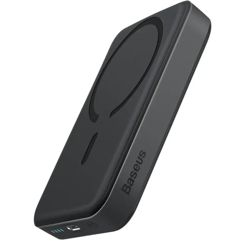 پاوربانک وایرلس 10000 مگنتی باسئوس مدل PPCX030002 توان 20 وات image gallery