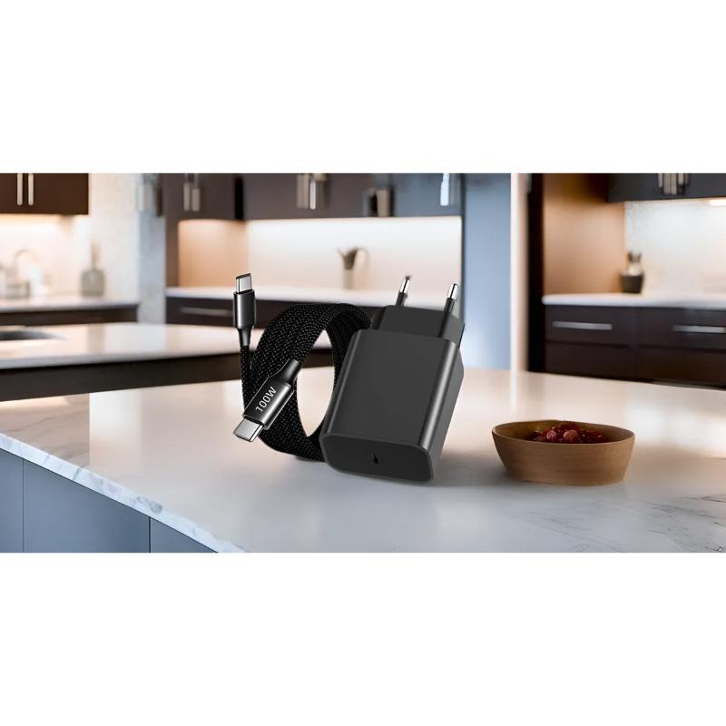 شارژر اصلی سوپر فست شارژ سامسونگ Samsung EP-T4511 Super Fast Charger 2.0 توان 45 وات با کابل image gallery