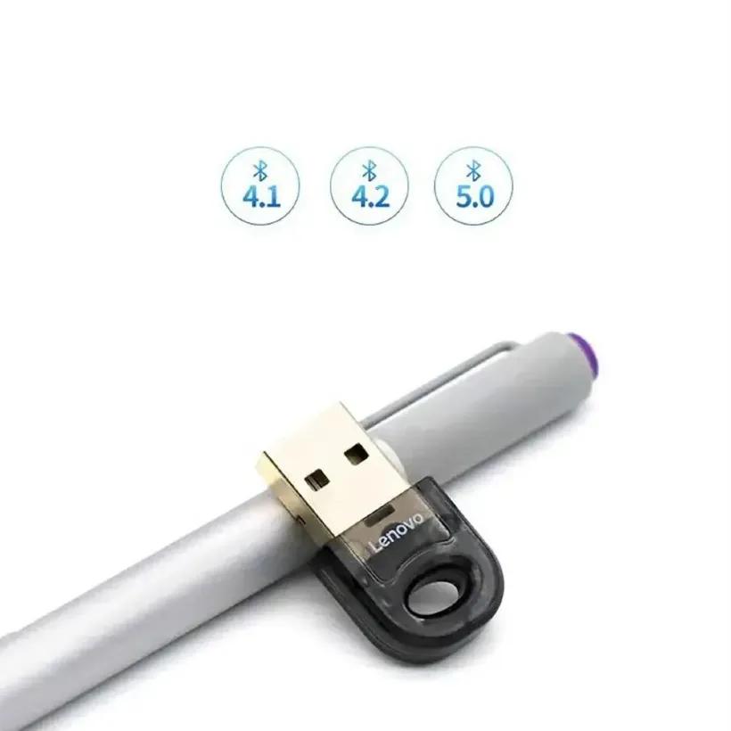 دانگل بلوتوث USB ورژن 5.0 لنوو مدل LX1815 Bluetooth Adapter 5.0 USB Dongles Receiver image gallery