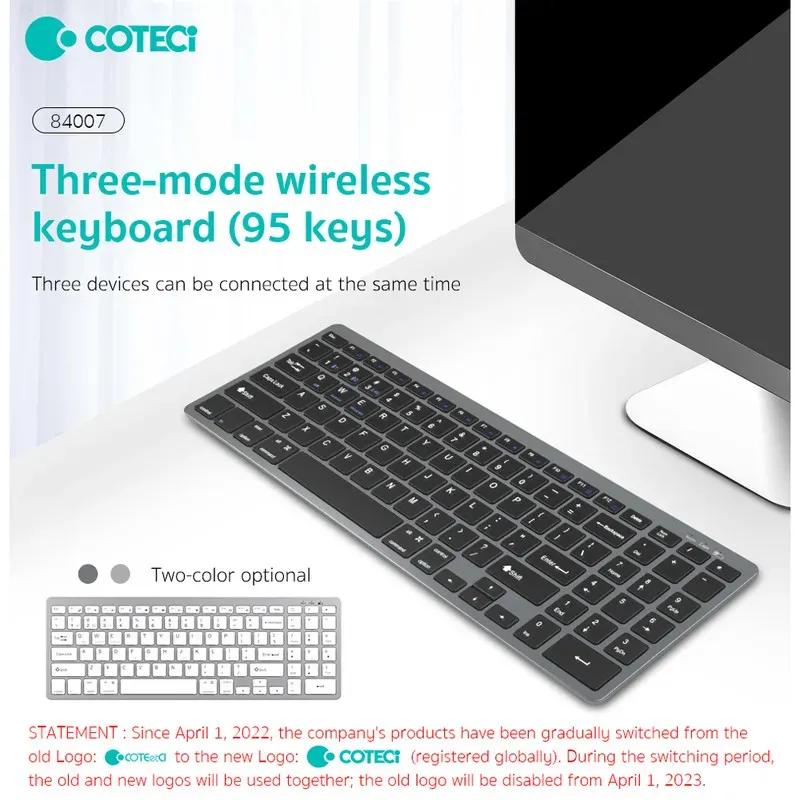 کیبورد سه حالته وایرلس کوتتسی مدل 84007 image gallery