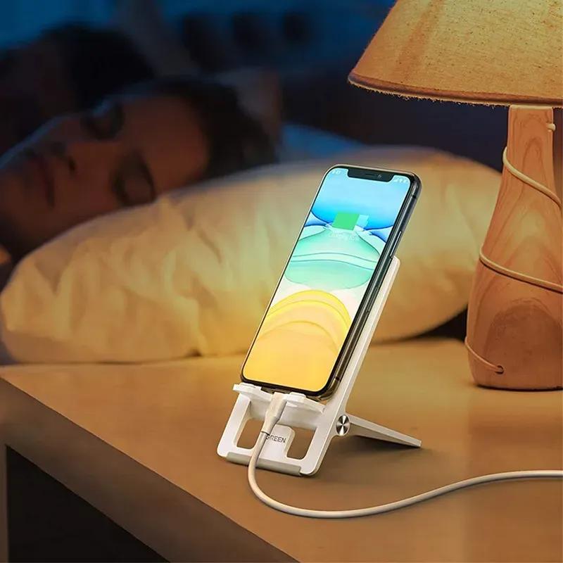 استند رومیزی الدینیو مدل MG06 Foldable Portable Phone Holder image gallery