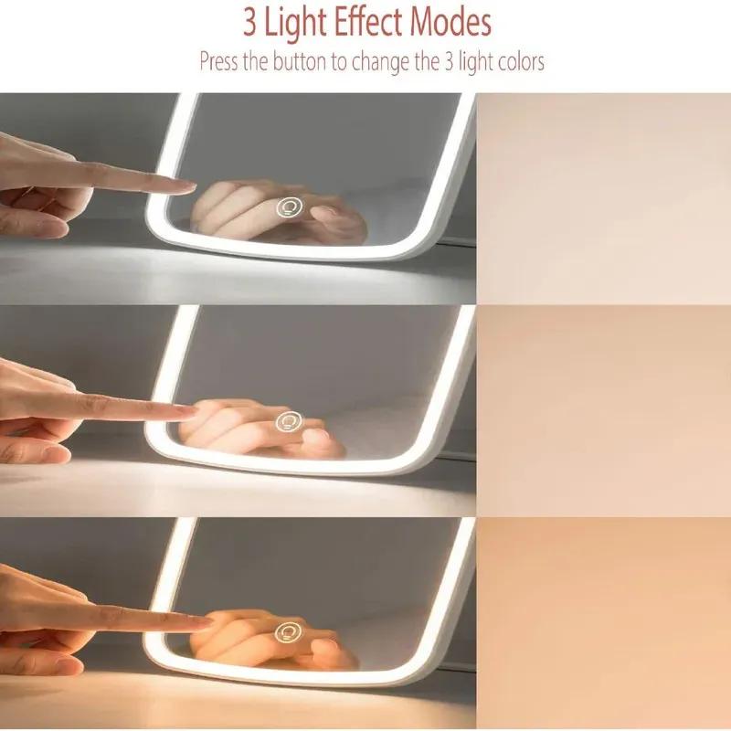 آینه آرایش رومیزی LED شیائومی Jordan & Judy مدل NV505 image gallery