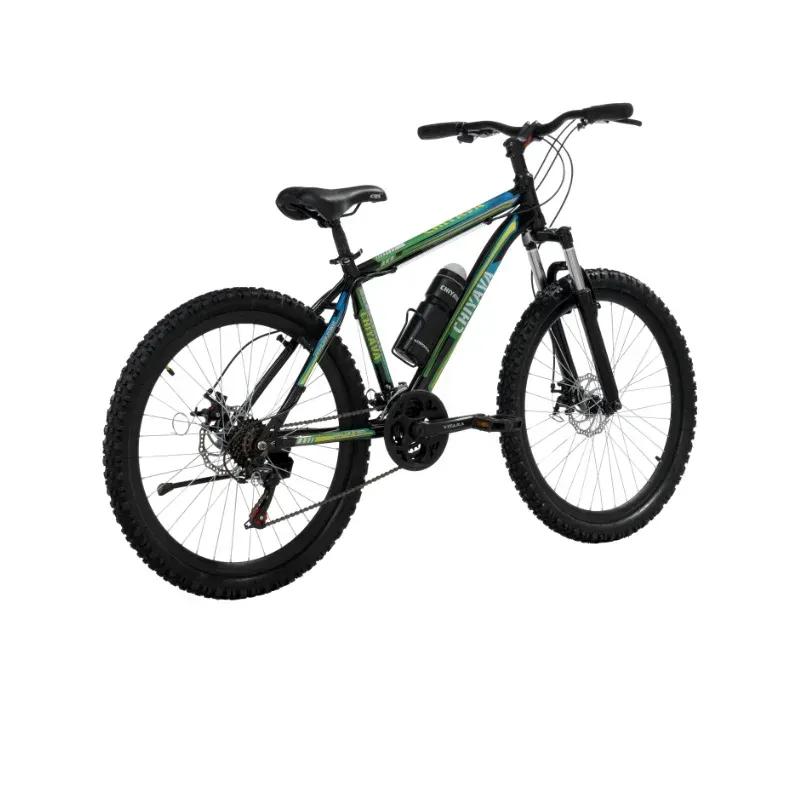 دوچرخه چیاوا مدل آکو دنده‌ای ۲۱ سرعته با ترمز دیسکی و دوشاخ کمک‌دار سایز 26 image gallery