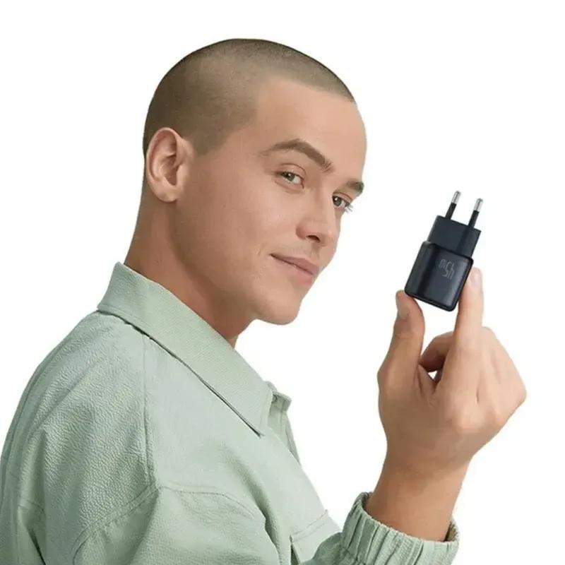 شارژر دیواری فست شارژ باسئوس مدل  Baseus PicoGo GaN 45W P10176800123-00 توان 45 وات image gallery
