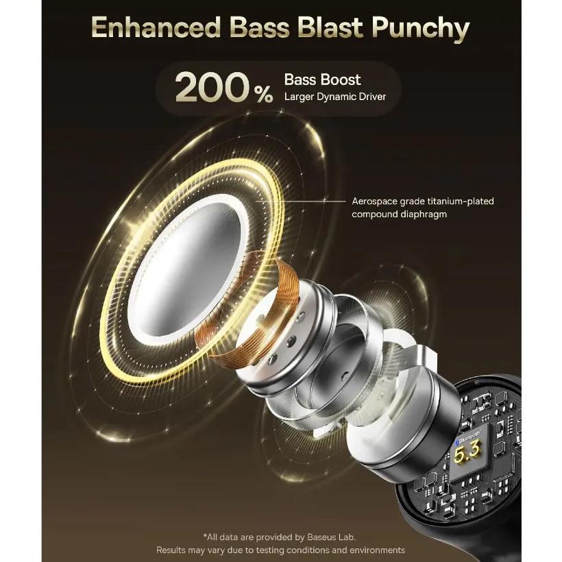 هندزفری بلوتوث دوگوش باسئوس مدل  35 Bowie A00073800123 image gallery