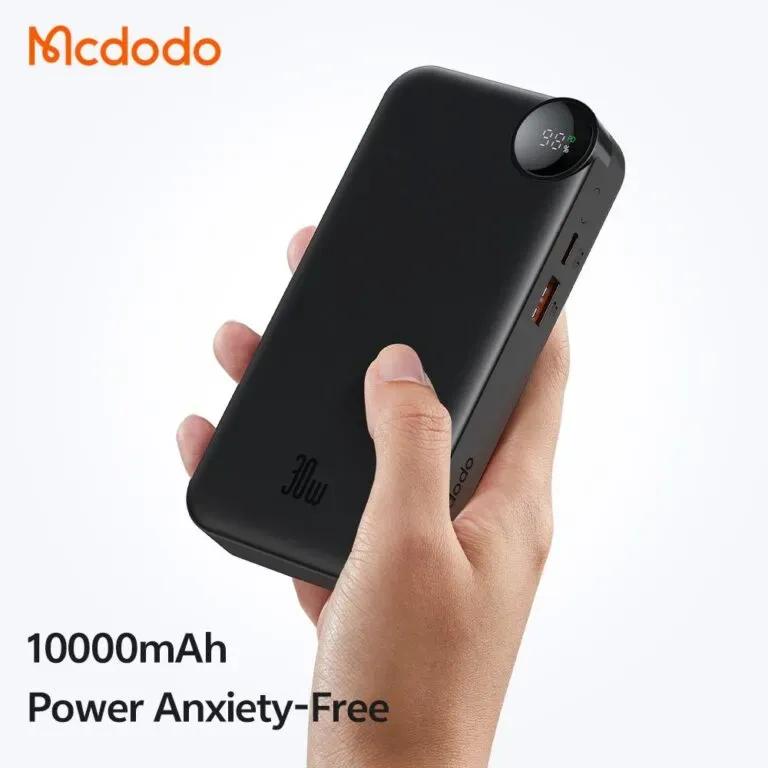 پاوربانک 10000 مک دودو  مدل Freego MC-3870 توان 30 وات همراه با کابل متصل image gallery