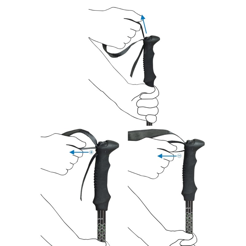 باتوم کمپ مدل Backcountry 3.0 Pole مجموعه ۲ عددی image gallery