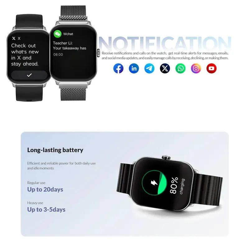 ساعت هوشمند شیائومی گلوریمی مدل GC Slim image gallery