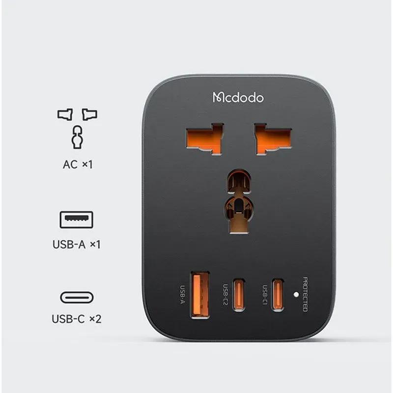 شارژر دیواری و مبدل برق مک دودو مدل CP-075 توان 20 وات image gallery