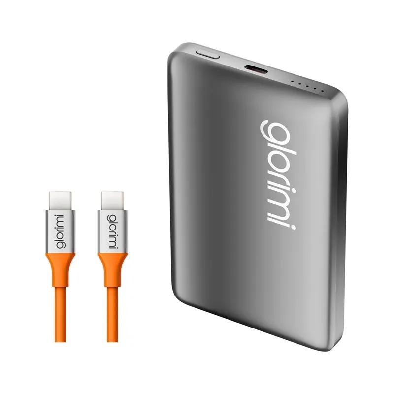پاوربانک فوق نازک 10000 شیائومی Glorimi مدل FitCore توان 20 وات image gallery