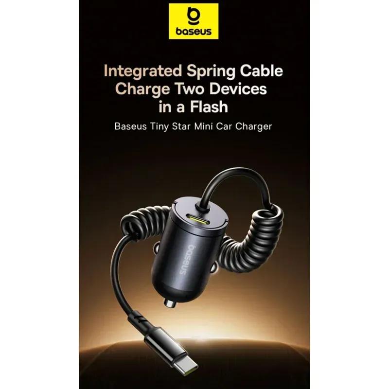 شارژر فندکی بیسوس مدل C00035001121-01 توان 30 وات image gallery