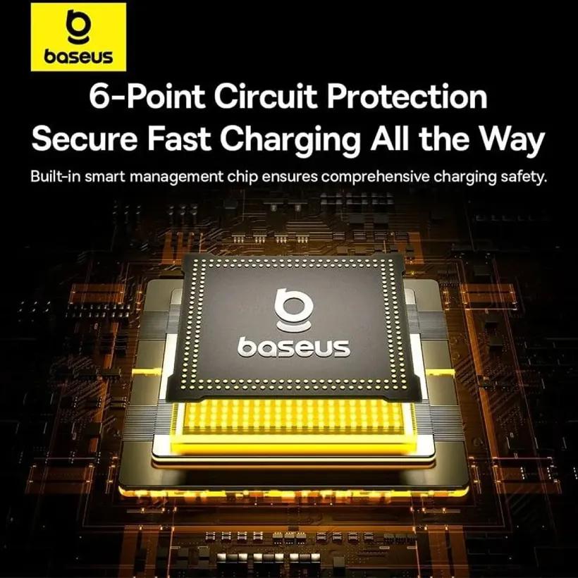 شارژر فندکی بیسوس مدل Tiny Star C00035001121-02 توان 30 وات image gallery