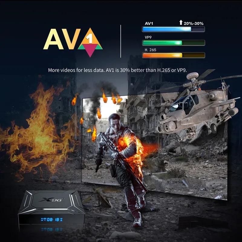 اندروید باکس ایکس 96 مدل M200 4GB 64GB image gallery