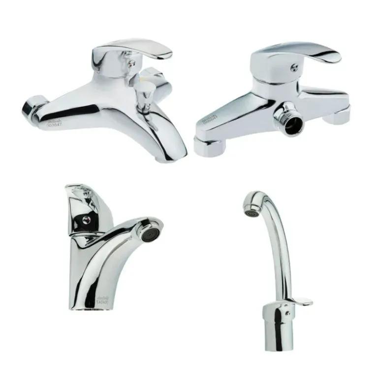 ست شیرآلات شیبه مدل خزر (با ظرفشویی ثابت)