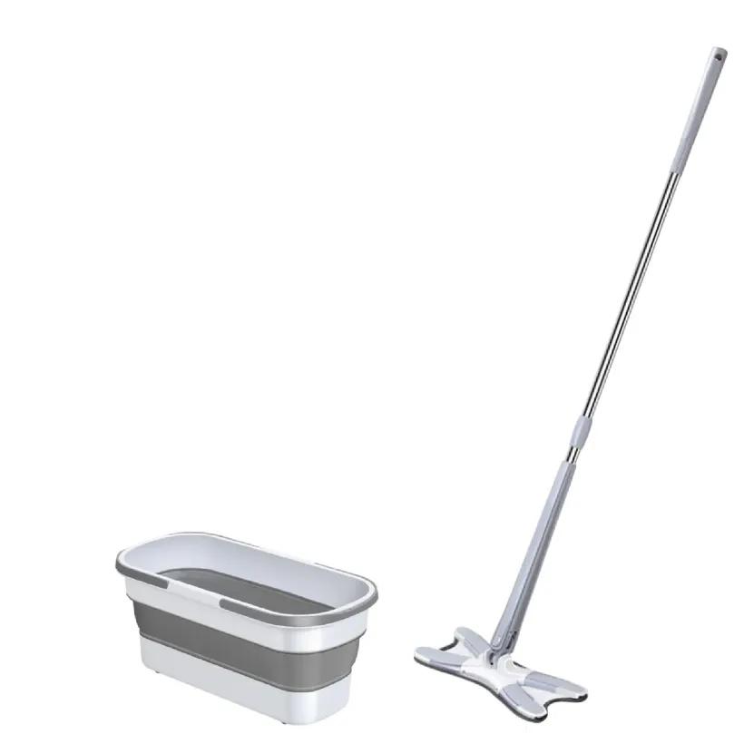 ست سطل تاشو و تی زمین شوی آبگیر FoliBuck Squeeze