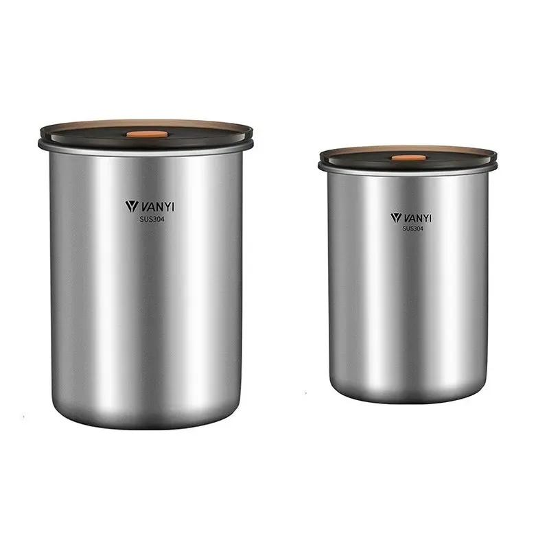 ست بانکه استیل VANYI بسته 2 عددی