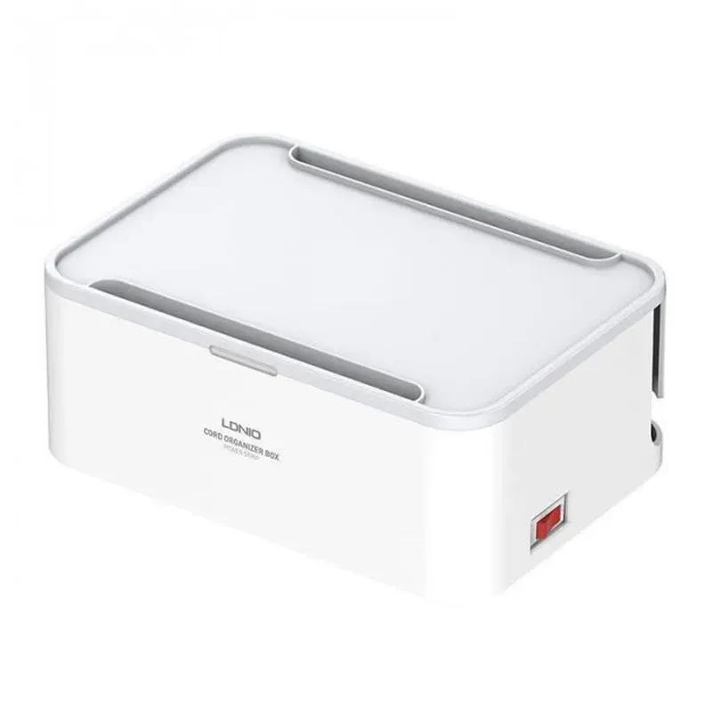 چند راهی برق و شارژر وایرلس الدینیو مدل SN5310W دارای 3 پورت