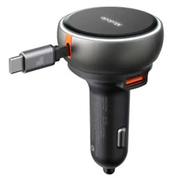 شارژر فندکی مک دودو مدل CC-4850 FreeGo Car Charger توان 80 وات