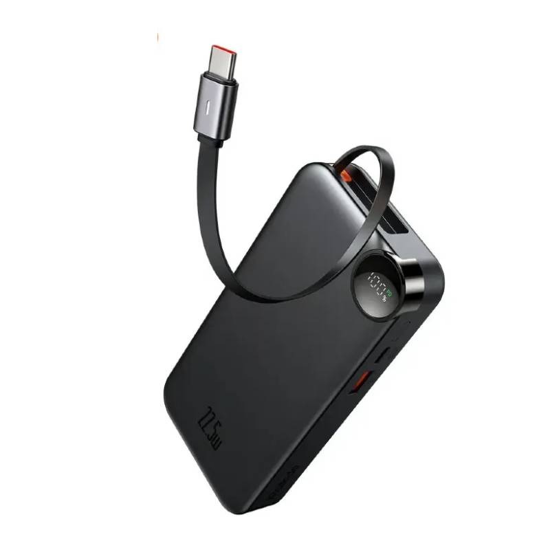 پاوربانک 10000 مک دودو مدل Freego MC-3860 توان 22.5 وات همراه با کابل متصل