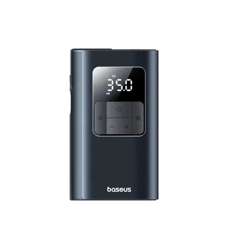 پاوربانک و کمپرسور باد باسئوس مدل Baseus VA1 PrimeTrip 2 in 1 Tire Inflator C11169001121 دارای چراغ قوه