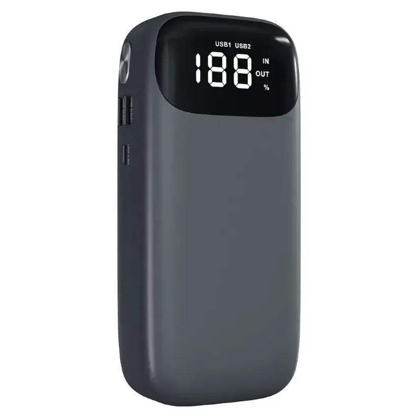 پاوربانک و جامپ استارتر گرین لاین مدل Flex Power GNFLXJUMP10GY ظرفیت ۱۰۰۰۰ میلی آمپر ساعت